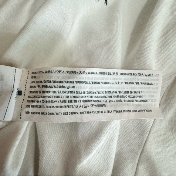 Hollister Men’s Basic White Flying Seagull Tee - Picture 6 of 6